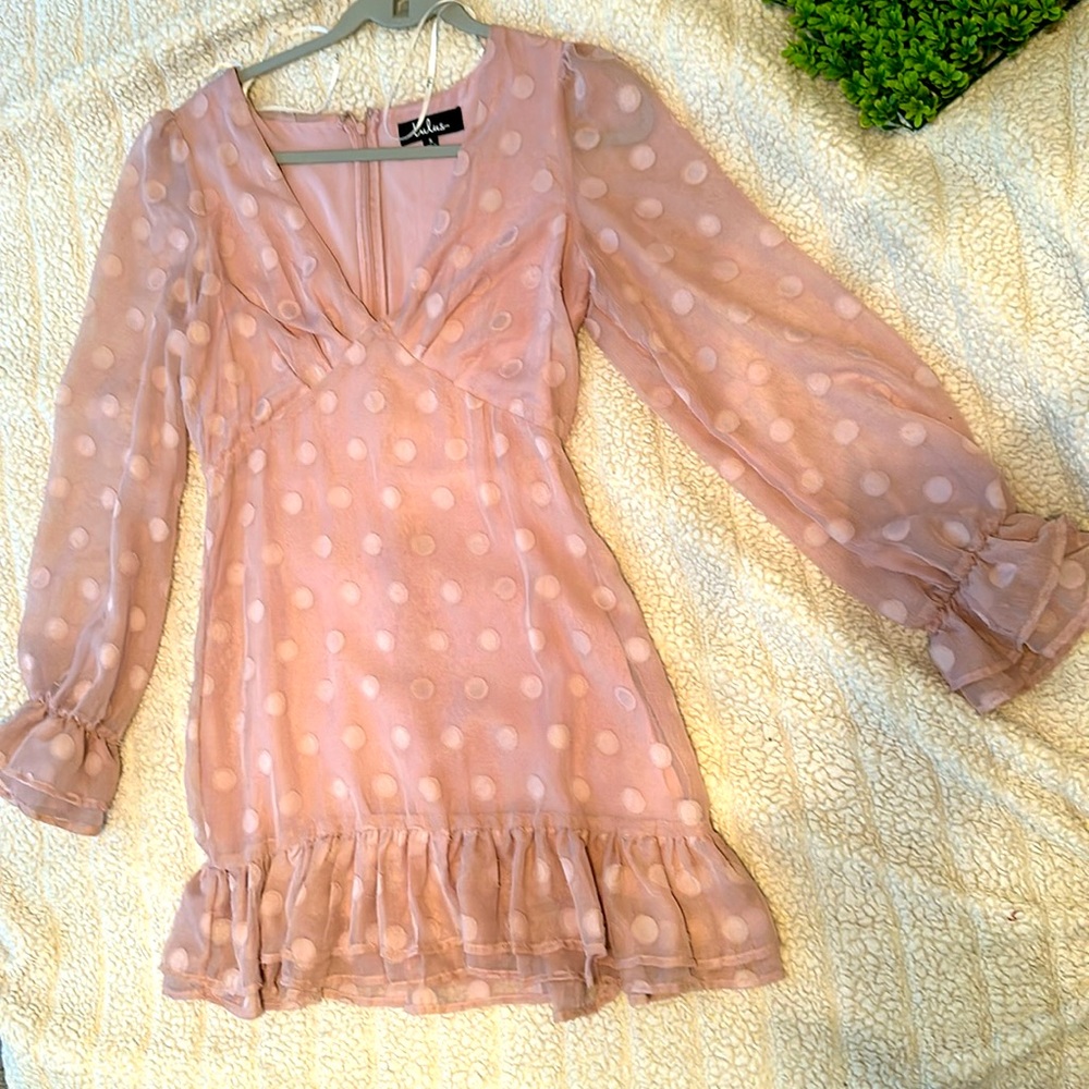 Light pink dress